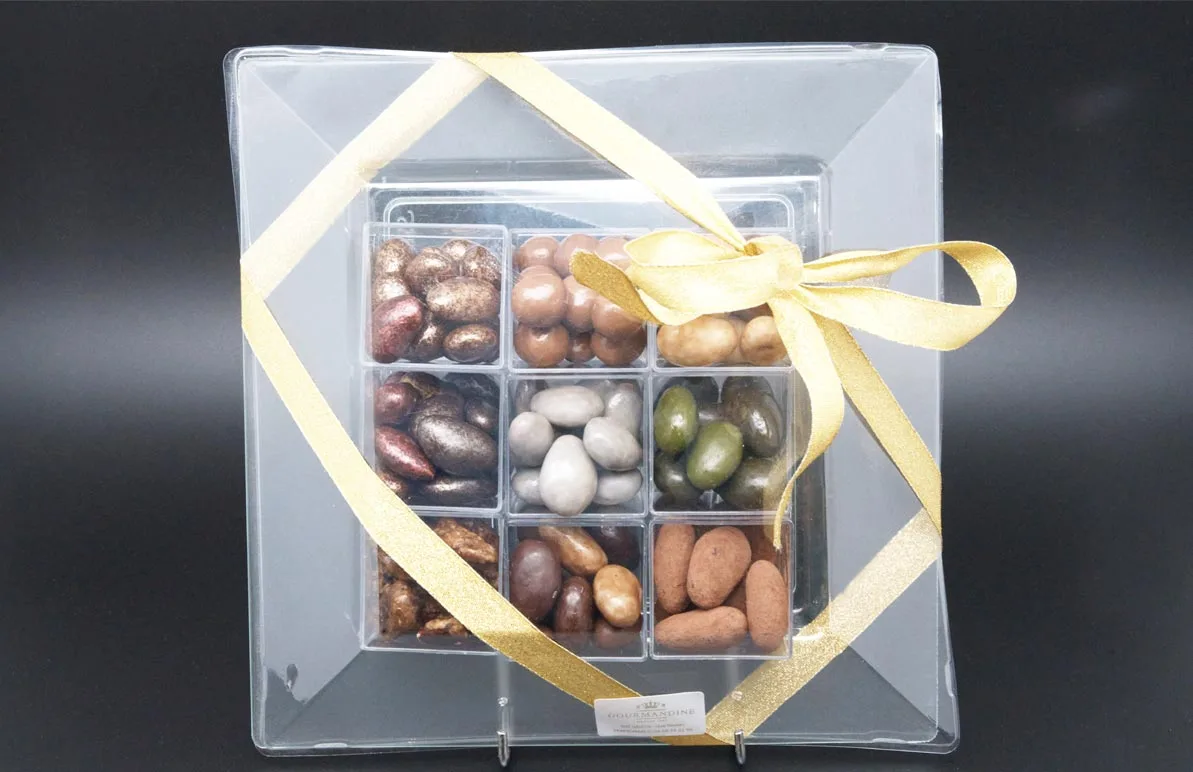 Amandes torréfiées enrobées de Chocolat Perpignan