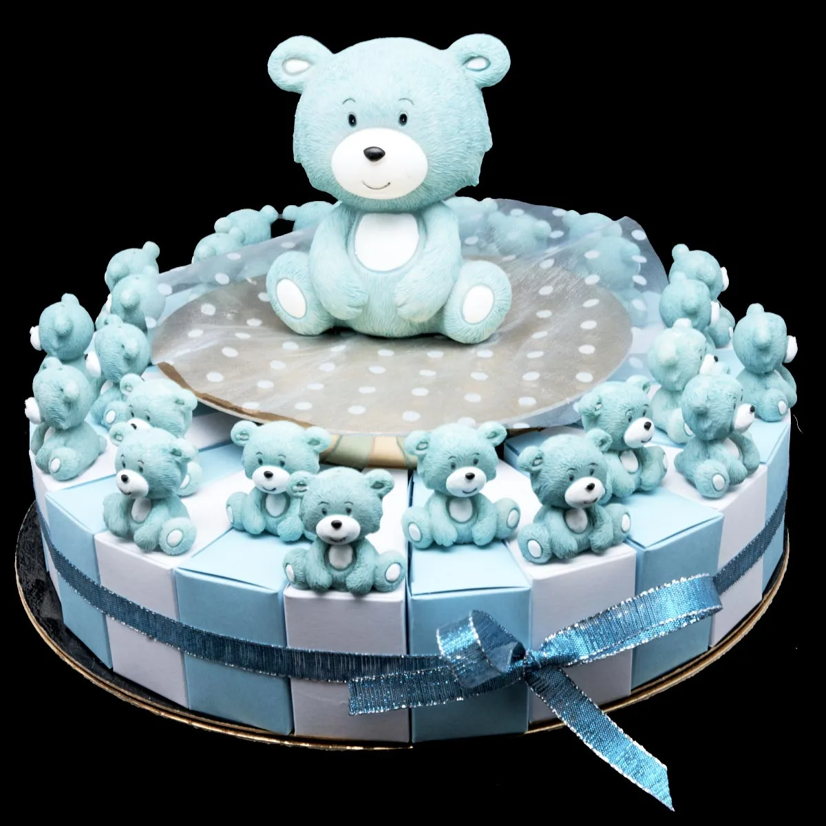 Gâteaux Dragées Perpignan Nounours Bleu